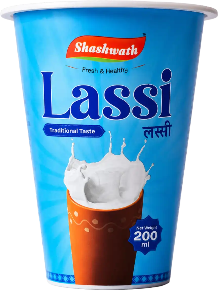 Lassi — traditional sweet lassi